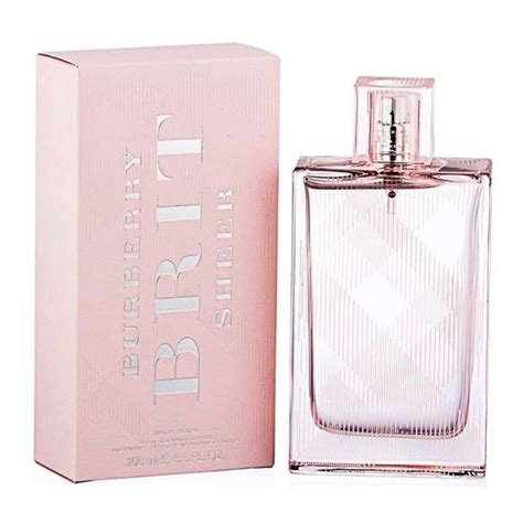 burberry brit edt for women|burberry brit sheer 100 ml.